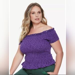 NWT Her Universe Destination Disney Little Mermaid Ariel Crop Top Plus Size - 1